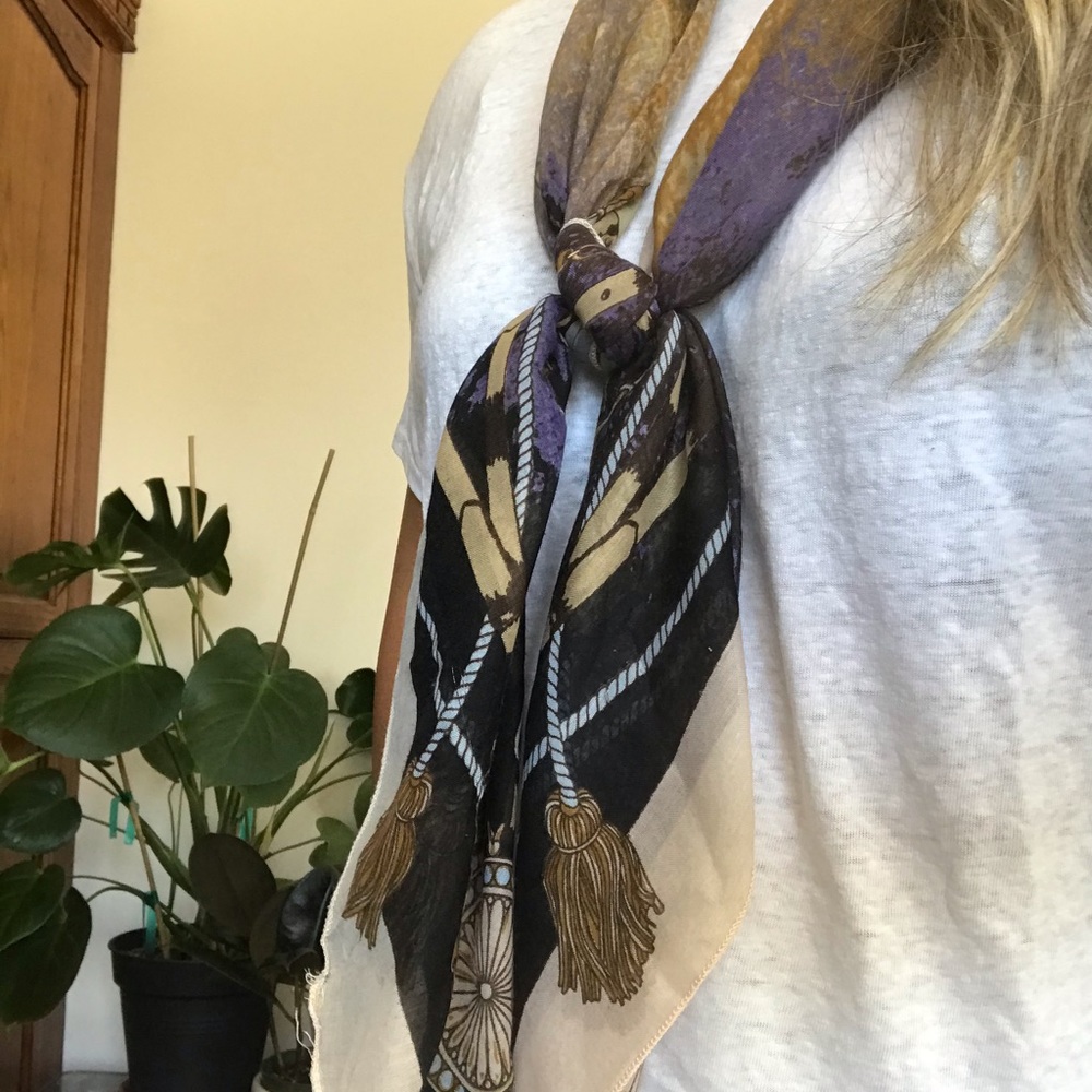 H&M Large Horse Scarf